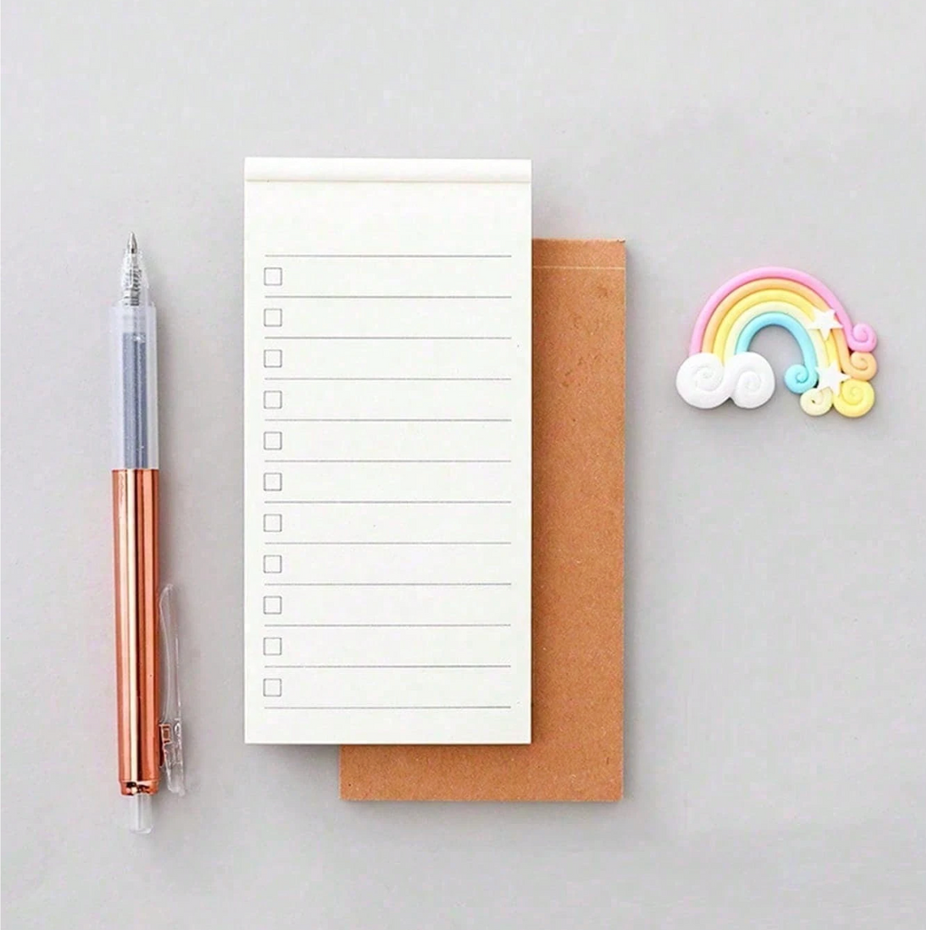 Check List Note Pad