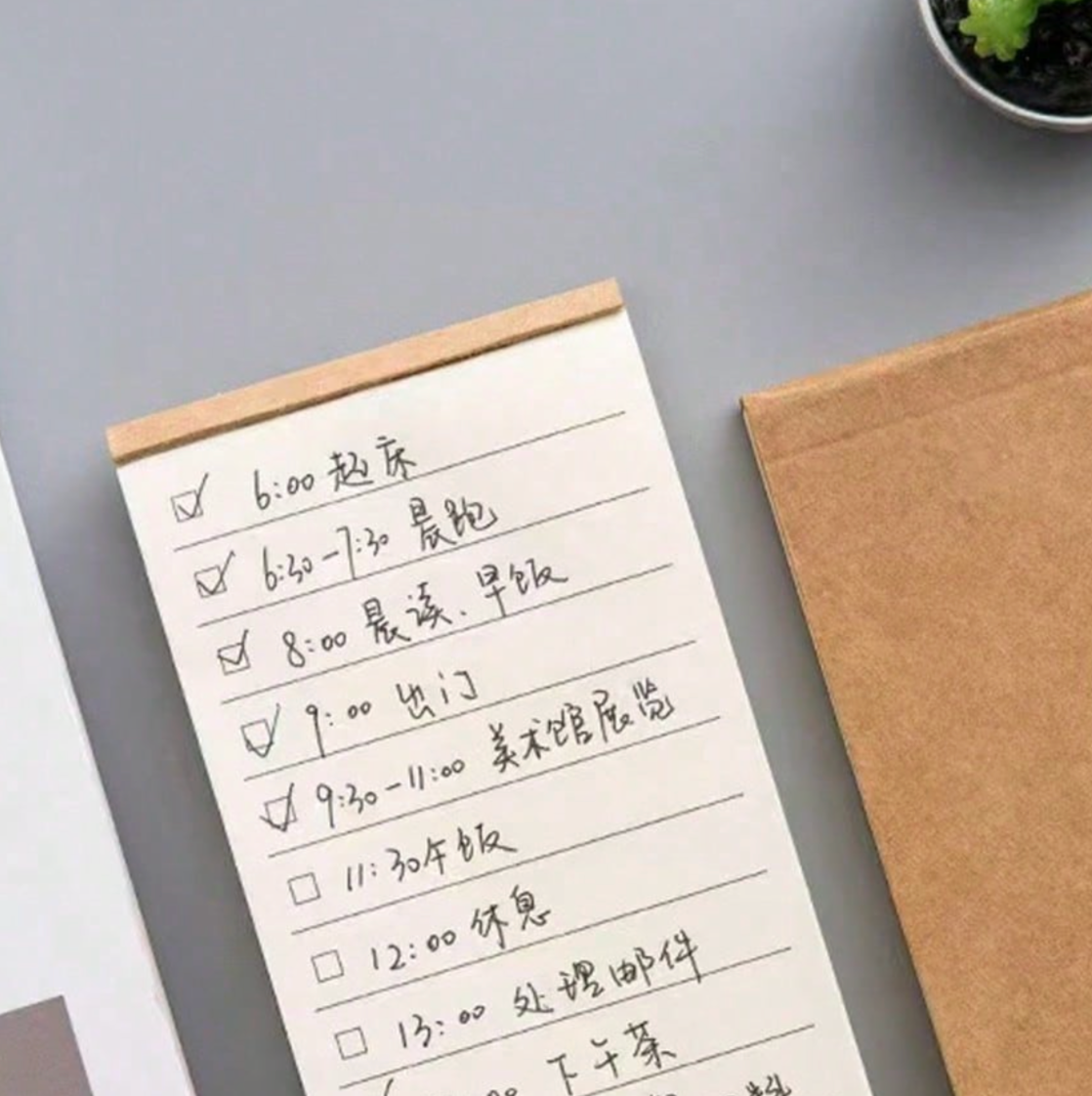 Check List Note Pad