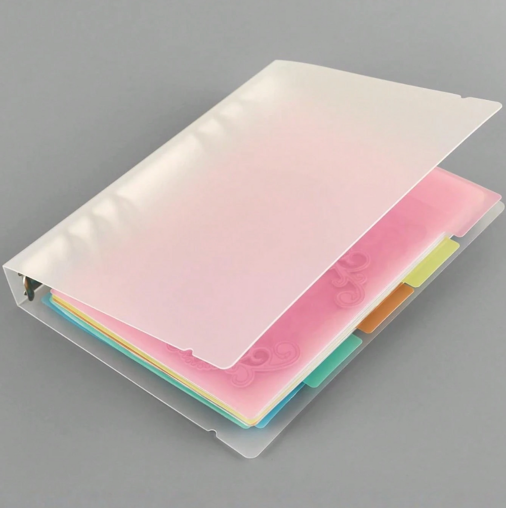 Minimalist Plastic Binder