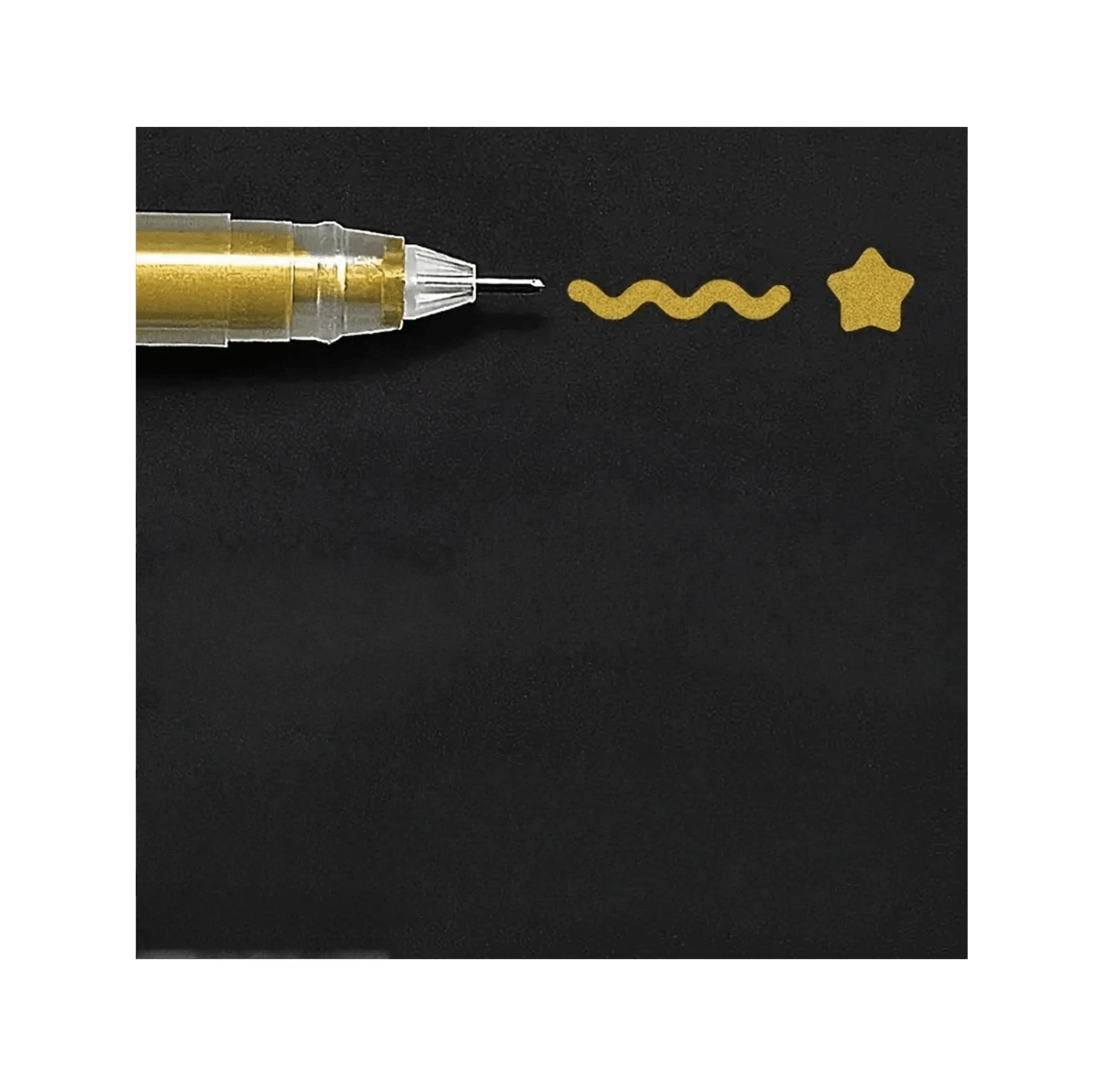 Gold Metallic Gel Pen