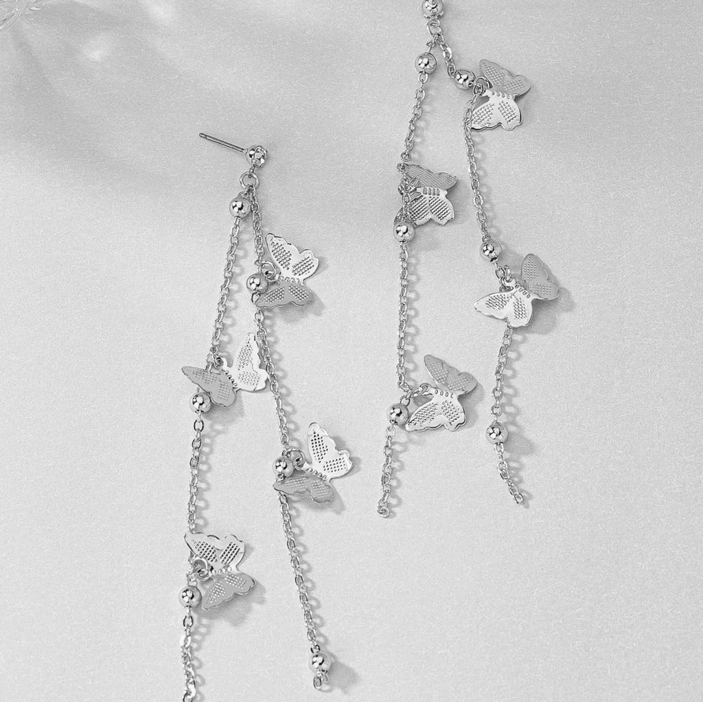 [MOONVY] Butterfly Drop Earrings