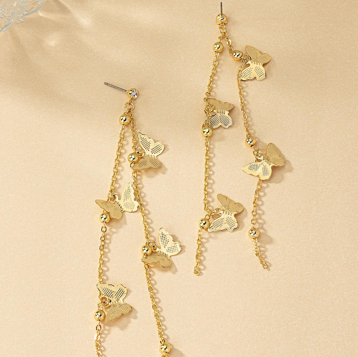 [MOONVY] Butterfly Drop Earrings