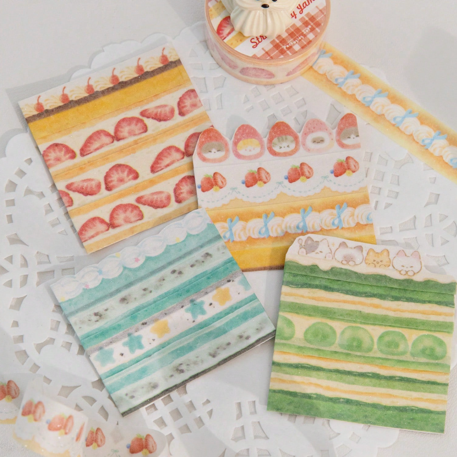 Dessert Cafe Washi Tape Set