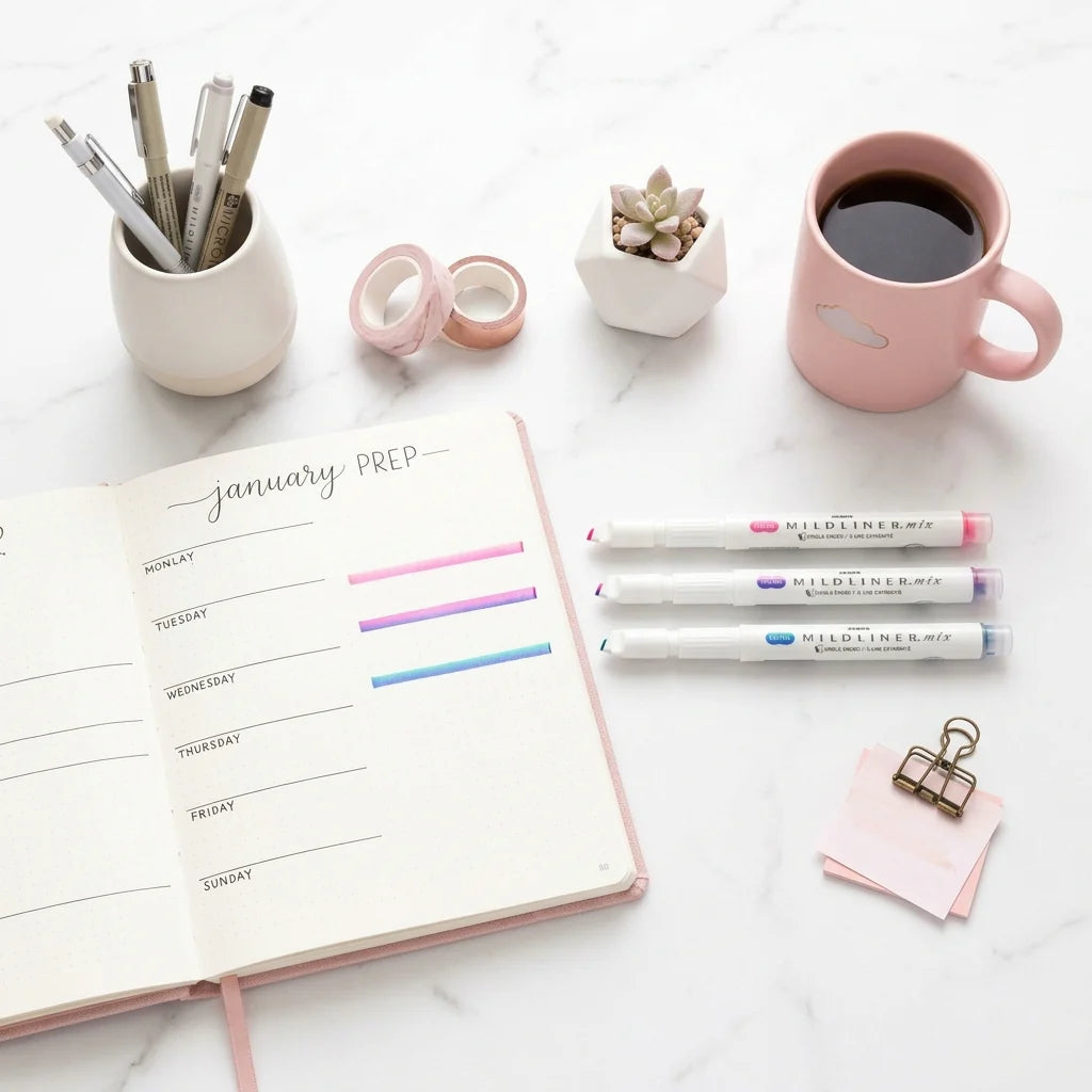 [Zebra] Mildliner Mix Dual-Color Highlighters
