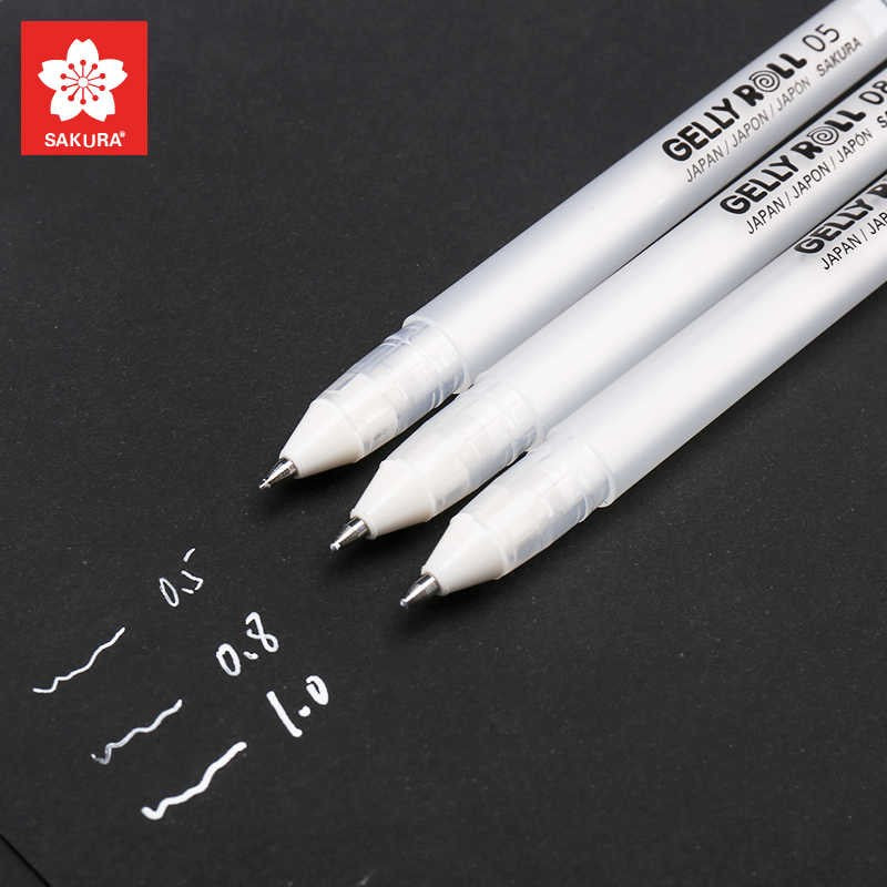 Sakura Gelly Roll pen White (3pcs)