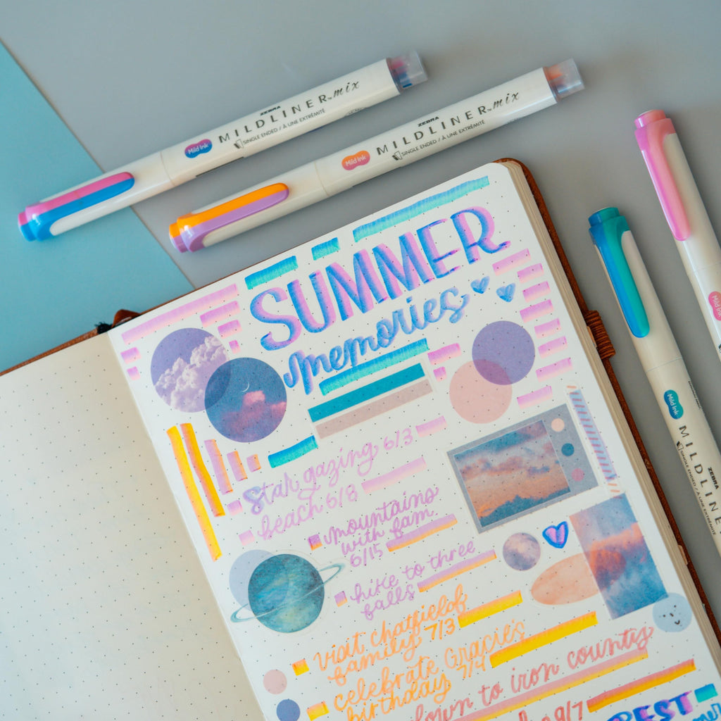 [Zebra] Mildliner Mix Dual-Color Highlighters