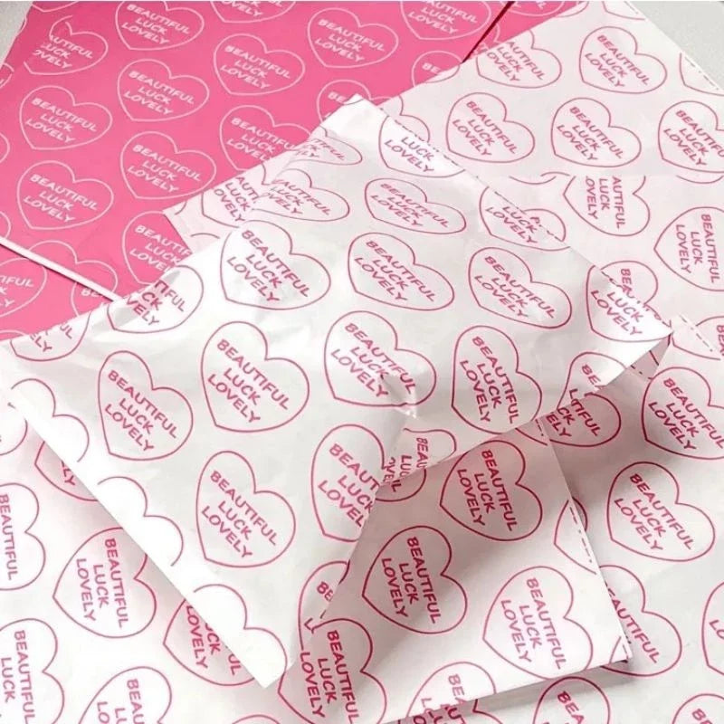Pink Heart Gift Bag