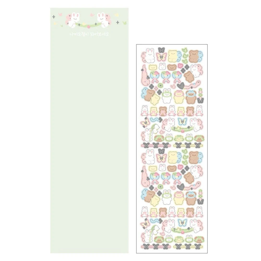 [VOLZZI] Butterfly Garden Stickers