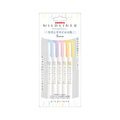 Zebra Mildliner Highlighter (Gentle Mild Colors)